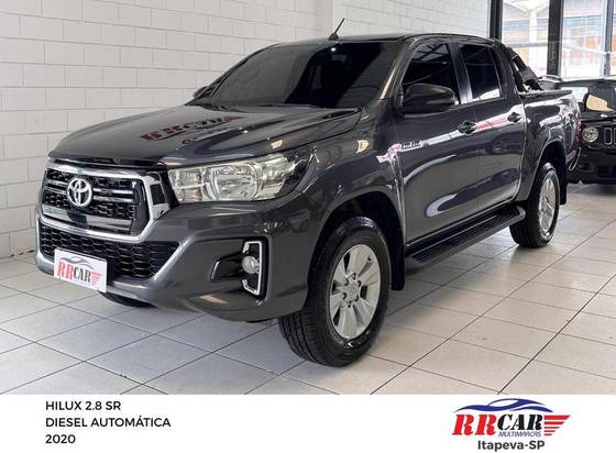 TOYOTA HILUX 2.8 SR 4X4 CD 16V DIESEL 4P AUTOMÁTICO TOYOTA HILUX 2.8 SR 4X4 CD 16V DIESEL 4P AUTOMÁTICO